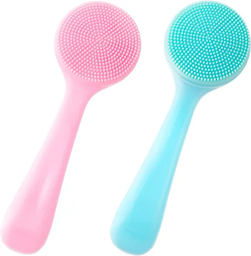 Miniatura 11 de HINZIC Cepillo de limpieza facial manual de silicona, respetuoso con la piel, impermeable, limpiador exfoliante para puntos negros, eliminación