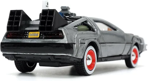 Miniatura 3 de Jada Toys Back to The Future Part III 1:32 Time Machine - Coche fundido a presión, juguetes para niños y adultos