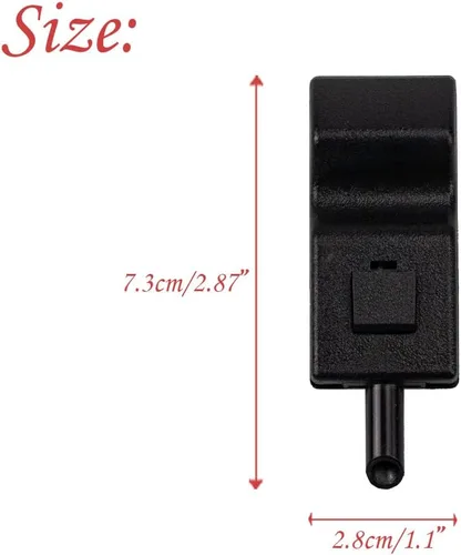 Miniatura 2 de RLB-HILON Perillas de bloqueo interior de puerta delantera o trasera, para conductor, pasajero, compatible con Chevrolet GMC GM Silverado Sierra