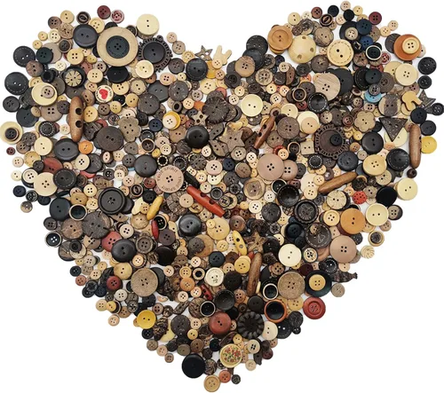 Miniatura 17 de 600-700 botones negros para manualidades, varios botones negros para manualidades, botón negro mixto para artes, manualidades, decoración de Navidad