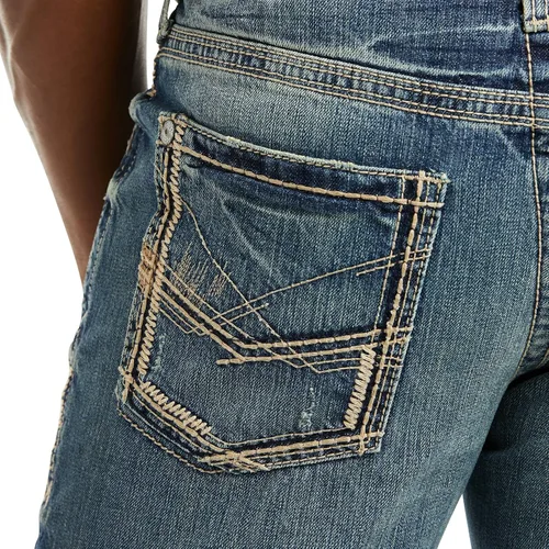 Miniatura 6 de ARIAT Jeans ajustados y apilables M5 de pierna recta para hombre
