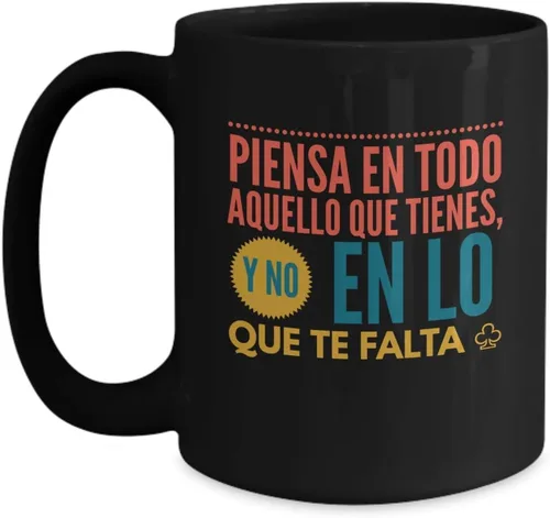 Miniatura 3 de Taza Café Piensa Vaso, taza de café divertidas, tazas personalizadas, taza de café inspiradoras, taza con mensajes positivos.