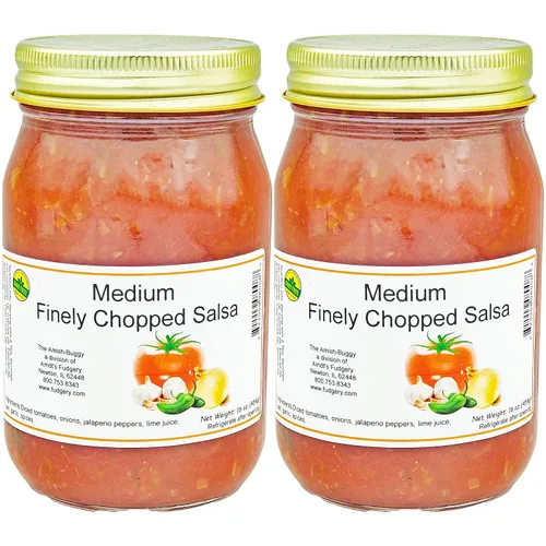 Miniatura 13 de Arndts Fudgery Amish Made Salsa Tarros de 2-16 onzas (manzana mediana)