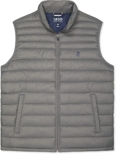 Miniatura 3 de IZOD Advantage Performance - Chaleco acolchado con cremallera completa para hombre