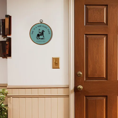 Miniatura 5 de KSDUT Arte de Pared Occidental de Vaquero Ágata Verde - Arte de Pared Preppy Moderno del Suroeste en Lienzo con Marco Colgante, Arte de Pared