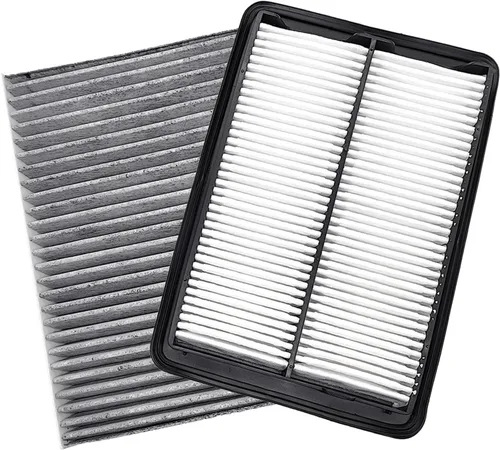 Filtro de aire de cabina y motor Nissan Rogue (2014-2020), Rogue Sport (2017-2022), Qashqai (2017-2022). Reemplazo para CF11854, 272774BU0A, CA11858