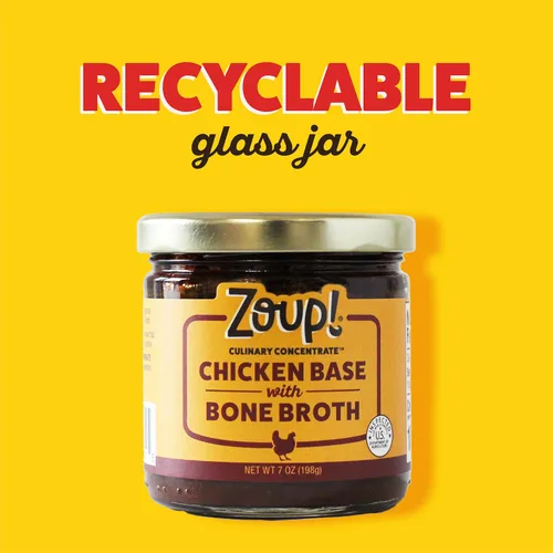 Miniatura 4 de Zoup! Concentrado culinario de caldo de hueso de pollo, 1 paquete, 7 onzas