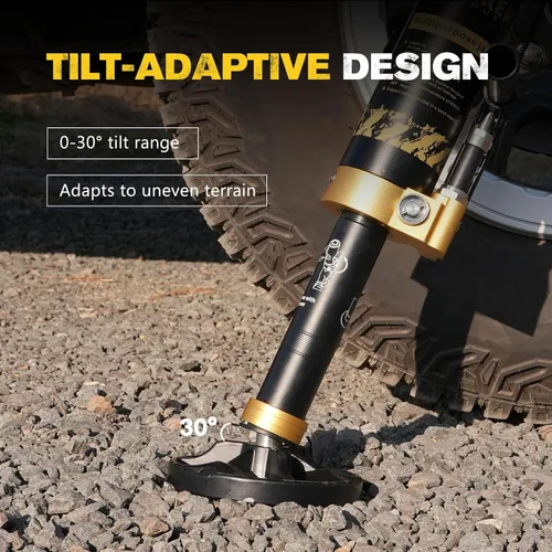 Miniatura 5 de BUNKER INDUST Gato hidráulico portátil de recuperación con compañero de elevación, gato de elevación todoterreno 4x4 para SUV, ATV UTV, capacidad