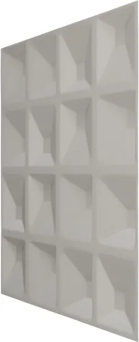 Miniatura 4 de Ekena Millwork 19 5/8 pulgadas de ancho x 19 5/8 pulgadas de alto, Tristan EnduraWall decorativo 3D, laguna satinada (cubre 2.67 pies cuadrados).
