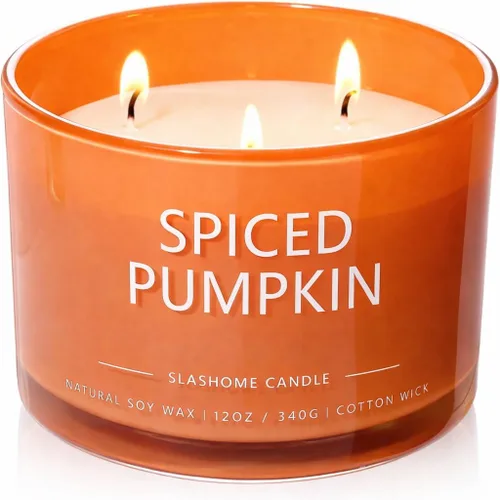 Miniatura 9 de Velas con aroma a pino y clavo, velas para el hogar, velas de lujo de soja de 12 onzas, 50 horas de tiempo de combustión de larga duración, regalos