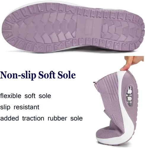 Miniatura 3 de Touchmosees Women Slip-on Walking Shoes