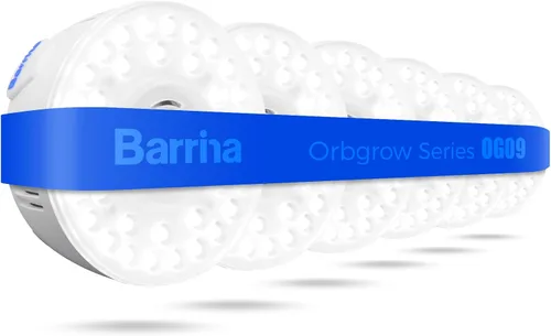 Miniatura 15 de Barrina Orbgrow OG09 Puck - Luz LED de crecimiento, 5000K 9W (equivalente a 135 vatios), luces de plantas para plantas de interior de espectro