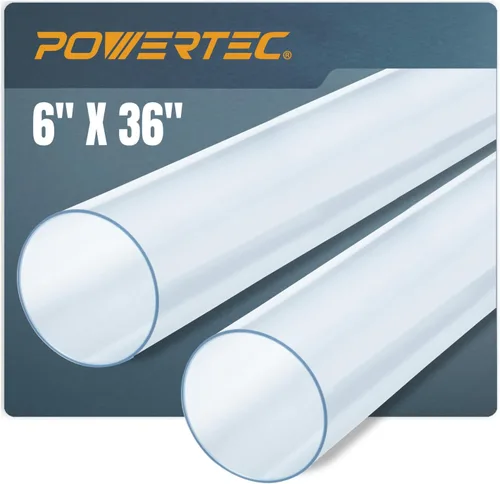 Miniatura 9 de POWERTEC 70352 Reductor de cono de manguera de 4 pulgadas a 2-1/2 pulgadas con abrazaderas de alambre doble de 4 y 2-1/2 pulgadas