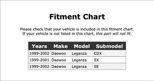 Miniatura 2 de Engine Crankshaft Position Sensor Compatible With Daewoo Leganza 1999 2000 2001 2002 PC-469724
