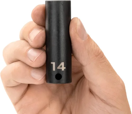 Miniatura 115 de TEKTON Encastre de 3/8 pulgadas x 0.669 in Zócalo de impacto de 12 puntos poco profundo SID12317