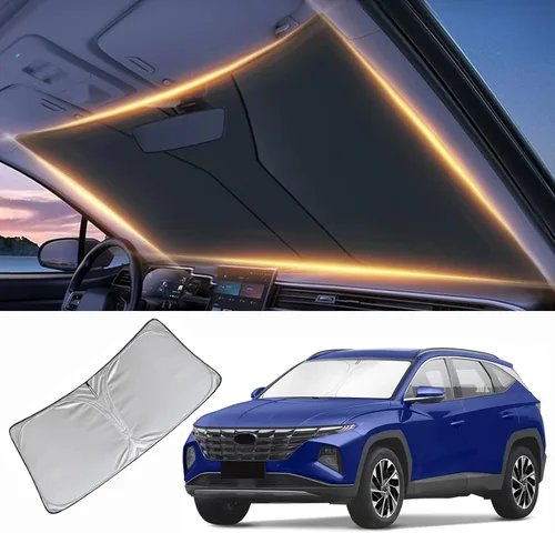 Miniatura 31 de Parasol para parabrisas delantero, protector de visera, accesorios para automóvil