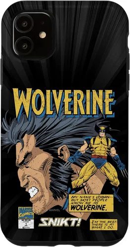 Miniatura 8 de iPhone 11 Pro Max Marvel Comics Wolverine Classic Logan Caso