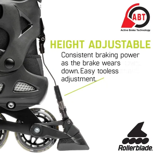 Miniatura 6 de Rollerblade Macroblade 80 ABT - Patines en línea para mujer, color gris glaciar/menta, patines en línea de rendimiento