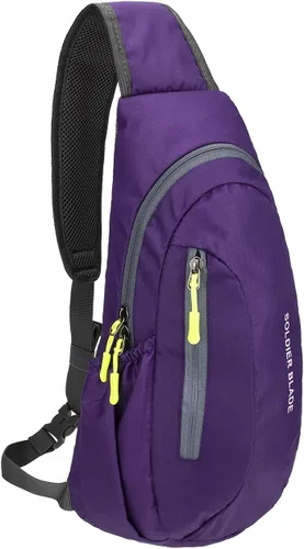 Miniatura 11 de Mochila cruzada para hombres y mujeres, mochila para el pecho, bolsa de hombro, gimnasio, ciclismo, viajes, deportes al aire libre