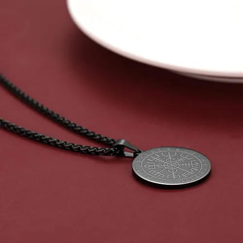 Miniatura 8 de FaithHeart - Collar con talismán escandinavo vikingo de martillo de Thor joya original clásica de hombre de acero inoxidable amuleto colgante