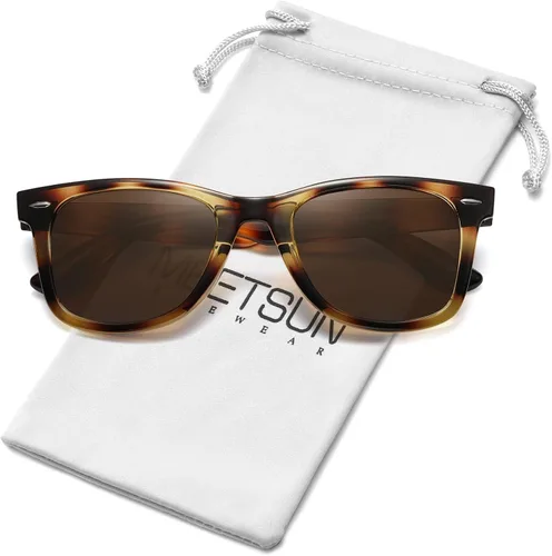 Miniatura 87 de MEETSUN Polarized Sunglasses for Women Men Classic Retro Square Frame Driving Sun Glasses UV Protection