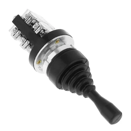 Miniatura 4 de Interruptor de palanca de mando de 4 posiciones 4NO Spring Return Momentary Joy Stick Reemplazo para HKAI-41Z04