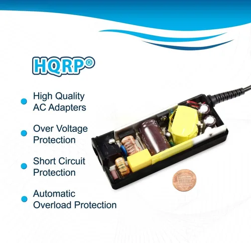 Miniatura 4 de HQRP Adaptador de CA de 19 V compatible con LG LCAP25A LCAP16A-E 19MA31D 19MN43D 22LB4510 22MN43D 24LB4510 24LB451B 24LN451B 27MA43D Monitor LED LCD