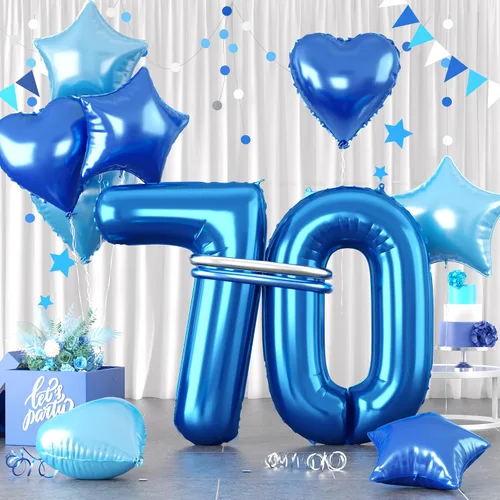 Miniatura 26 de Globos dorados de color champán con el número 11, globos de oro claro, globo de aluminio dorado con forma de corazón con estrella y globo largo