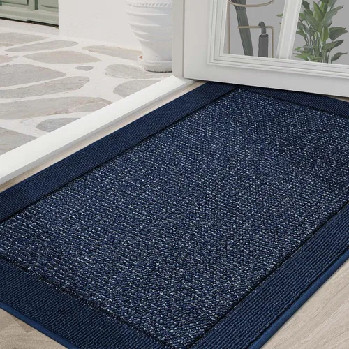 Miniatura 53 de BEQHAUSE Tapete para puerta interior de 20 x 32 pulgadas, tapete antideslizante para entrada, lavable, resistente a la suciedad, tapete