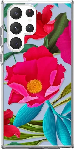 Miniatura 5 de Blingy's Funda para Samsung Galaxy S23 Ultra, divertido diseño escénico de playa, pintura del océano, arte de naturaleza, paisaje, funda protectora