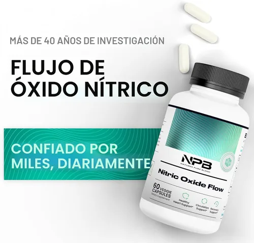 Miniatura 8 de Nature's Pure Blend Suplementos de óxido nítrico para hombres – L-arginina L-citrulina – Apoyo al corazón y flujo de circulación – 1500MG L arginina
