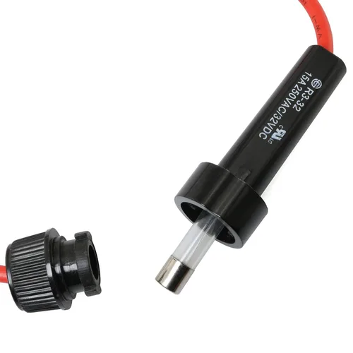 Miniatura 2 de Fusible en línea Holde con fusible de 0.236x1.181 in 1A