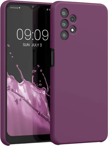 Miniatura 77 de kwmobile Funda Compatible con Samsung Galaxy A14 5G - Funda de teléfono de TPU y silicona con acabado suave - Verde Lima