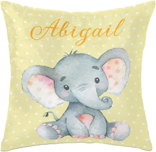 Miniatura 24 de Funda de almohada personalizada con nombre de bebé para bebé, niño y niña, almohada personalizada con nombre, almohada personalizada para sofá