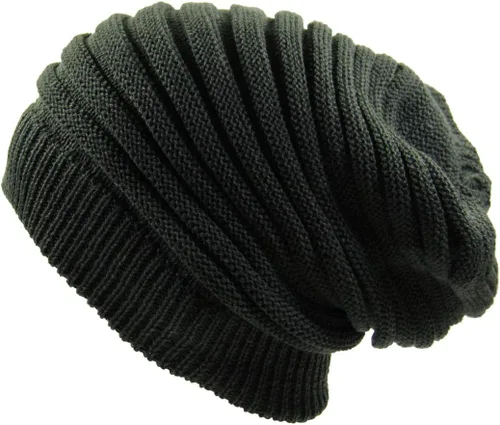 Miniatura 23 de RW Rasta larga Slinky Beanie Sombreros