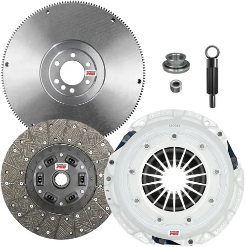 PRO Performance Stage 1 Kit de embrague con volante compatible con Chevrolet Chevy Corvette C3 454ci 7.4L GM LS5 LS6 (CP04504HD-FW167531-ST1)