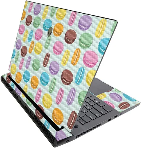 Miniatura 140 de MightySkins - Skin brillante con purpurina para Alienware M17 R3 (2020) y M17 R4 (2021) - Diversión de los años 90 Acabado duradero con purpurina