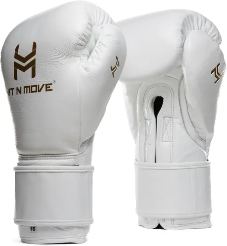 Miniatura 20 de HIT N MOVE Guantes de boxeo All Day Pro Balance con gancho y bucle, guantes de boxeo para hombre, equipo de boxeo, guantes de entrenamiento