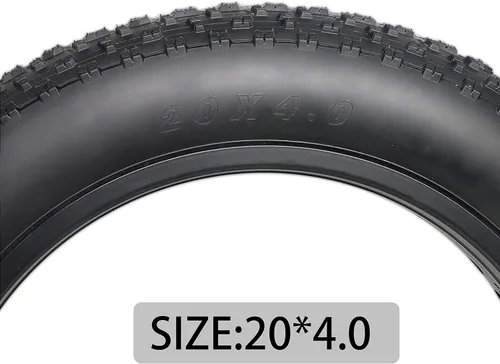 Miniatura 6 de MOHEGIA Fat Bike Tire: 20x3.0/20x4.0/26x3.0/26x4.0 Inch Foldable Replacement for E-Bike and MTB On-Road and Off-Road