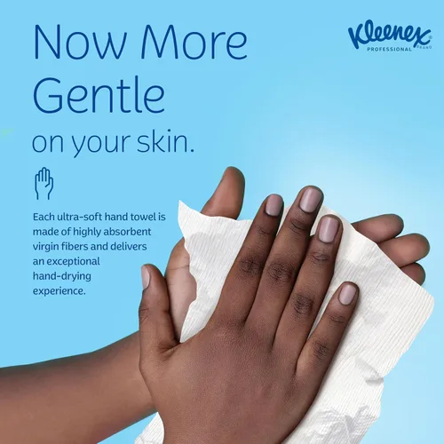 Miniatura 6 de Kleenex, caja despachadora de toallas de mano, de papel, 9 x 10 1/2, 120