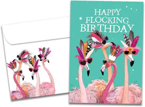 Miniatura 16 de Tree-Free Greetings - Tarjeta de cumpleaños - Diseños artísticos - 1 tarjeta + sobre a juego - Hecho en Estados Unidos - Papel 100% reciclado - 5 x