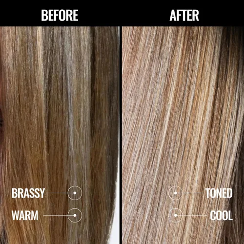 Miniatura 4 de PRAVANA The Perfect Blonde Purple Toning Conditioner Neutralizes Brassy, Yellow Tones For Color Treated Hair Chromasilk Enhances Shine &