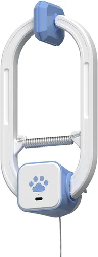 Miniatura 13 de Juguete interactivo para gatos, juguete eléctrico recargable para gatos, juguete para gatos con puerta colgante, 2 modos de movimiento