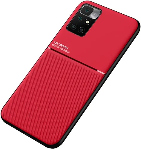 Miniatura 9 de Kepuch Mowen Funda Para Xiaomi Redmi 10/Redmi Note 11 4G 2021 - Cubierta De Parachoques Placa De Metal Incorporada Para Xiaomi Redmi 10/Redmi Note