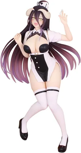 Miniatura 17 de QAHEART Figuras de Albedo Figura de Shalltear Bloodfallen de Anime Figura de PVC Modelo de Anime Figura de Acción Ornamentos para Fans 20CM/7.87IN