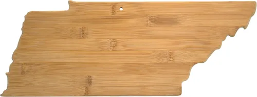 Miniatura 11 de Tabla para cortar y servir modelo Alabama de Totally Bamboo, de bambú 100%, para cocina y entretenimiento, Alabama, Marrón