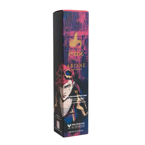 Miniatura 16 de ARCTIC FOX - Tinte de color semipermanente para cabello vegano y libre de crueldad, color amarillo intenso (4 onzas líquidas, Cosmic Sunshine)