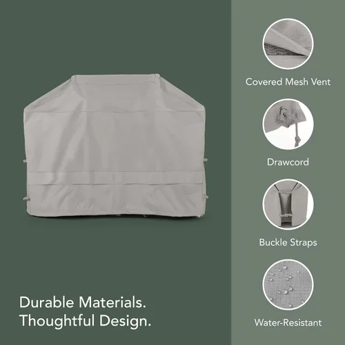 Miniatura 4 de Covermates Ultima - Funda para parrilla resistente para todo tipo de clima, con poliéster 600D, correas de hebilla ajustables, asas reforzadas
