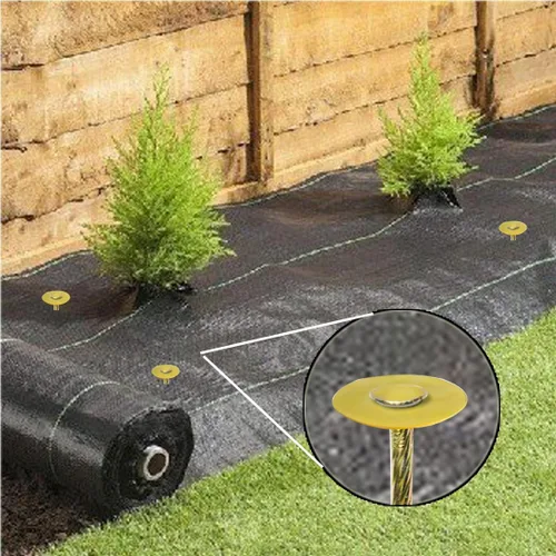 Miniatura 6 de Estacas de anclaje de paisaje de césped sintético, estacas de césped artificial, enfriamiento de alta temperatura utilizado para jardín, bordes