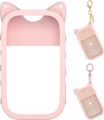 Miniatura 12 de Sonnorel Funda de silicona compatible con el spray desinfectante de manos Touchland (apto para 1 onza líquida/1.0 fl oz Ver)